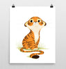 Animal Nursery Print – Tiger Cub
