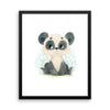 Animal Framed Nursery Print – Baby Panda