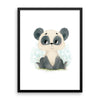 Animal Framed Nursery Print – Baby Panda